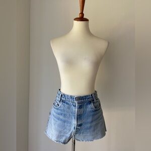 Classic vintage Levi’s 501 denim cut off shorts